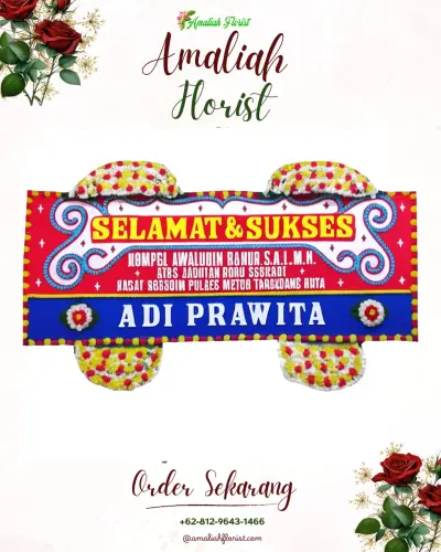 Karangan Bunga Ucapan Selamat pamekaran